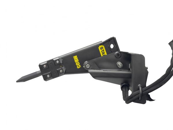 Гідромолот з 4-х позиційним кронштейном для міні-завантажувача MB05 (Stanley) Гідромолот з 4-х позиційним кронштейном для міні-завантажувача MB05 (Stanley) - Зображення 3