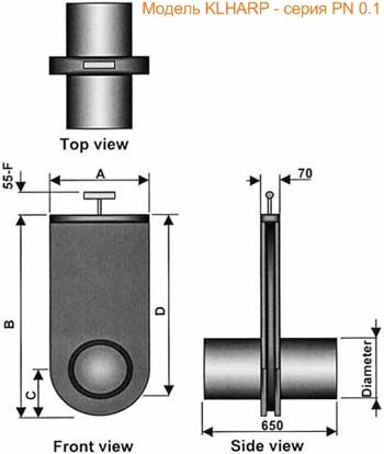 Пенштоки - щитові затвори (Nova Siria) Пенштоки - щитові затвори (Nova Siria) - Зображення 9