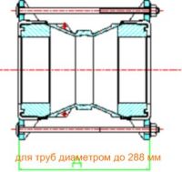 Муфтові з'єднання з допустимою різницею у зовнішньому діаметрі труб 30 мм (Nova Siria) - Зображення 8