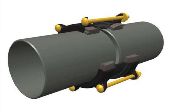 Муфтові з'єднання з допустимою різницею у зовнішньому діаметрі труб 24 мм (Nova Siria) - Зображення 10