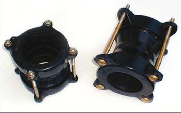 Муфтові з'єднання з допустимою різницею у зовнішньому діаметрі труб 30 мм (Nova Siria) Муфтові з'єднання з допустимою різницею у зовнішньому діаметрі труб 30 мм (Nova Siria)