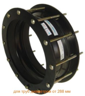 Муфтові з'єднання з допустимою різницею у зовнішньому діаметрі труб 30 мм (Nova Siria) Муфтові з'єднання з допустимою різницею у зовнішньому діаметрі труб 30 мм (Nova Siria) - Зображення 6