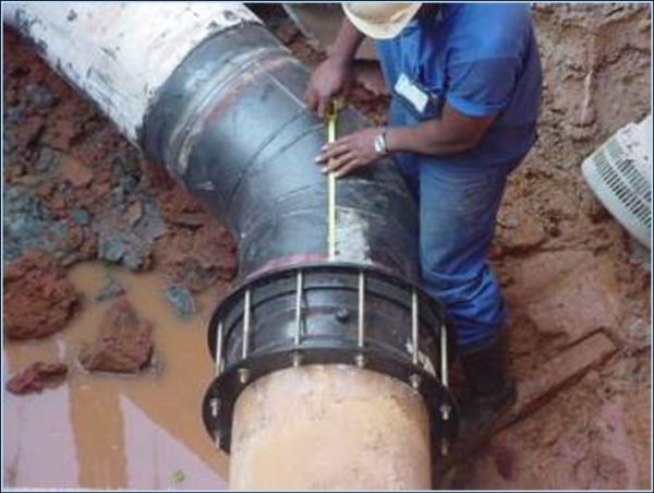 Муфтові з'єднання з допустимою різницею у зовнішньому діаметрі труб 50 мм (Nova Siria) Муфтові з'єднання з допустимою різницею у зовнішньому діаметрі труб 50 мм (Nova Siria) - Зображення 10