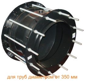 Муфтові з'єднання з допустимою різницею у зовнішньому діаметрі труб 50 мм (Nova Siria) Муфтові з'єднання з допустимою різницею у зовнішньому діаметрі труб 50 мм (Nova Siria) - Зображення 9