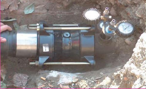 Муфтові з'єднання з допустимою різницею у зовнішньому діаметрі труб 50 мм (Nova Siria) Муфтові з'єднання з допустимою різницею у зовнішньому діаметрі труб 50 мм (Nova Siria) - Зображення 5