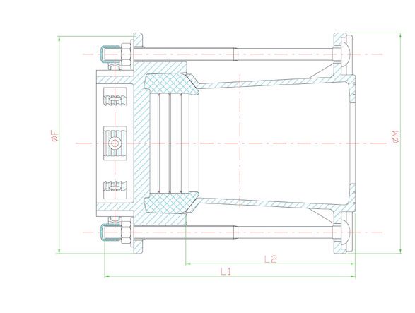 Міцні фланцеві з'єднання Smart Joint з механічним блокуванням кінців труб (Nova Siria) Міцні фланцеві з'єднання Smart Joint з механічним блокуванням кінців труб (Nova Siria) - Зображення 2