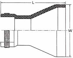 Насадні запірні (зворотні) клапани (Nova Siria) Насадні запірні (зворотні) клапани (Nova Siria) - Зображення 2