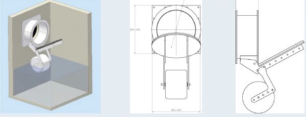 Затворні клапани з нержавіючої сталі з поплавком (Nova Siria)